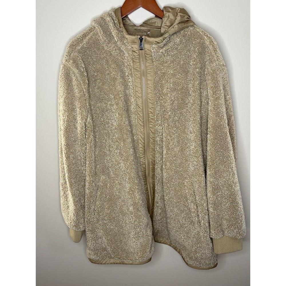 Madison Expedition Heritage Collection Fleece Caramel Jacket Coat Women XXL. NWT
